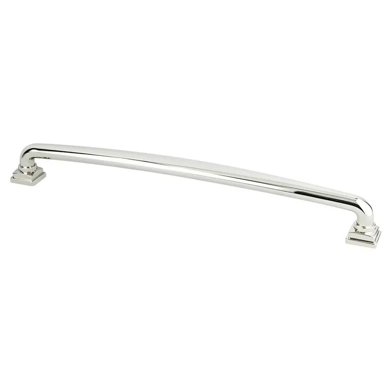 13" Traditional Appliance Pull in Polished Nickel from Tailored Collection