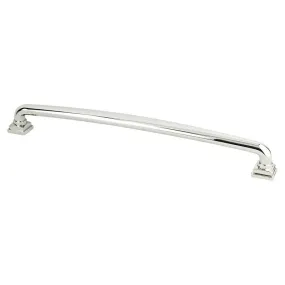 13" Traditional Appliance Pull in Polished Nickel from Tailored Collection