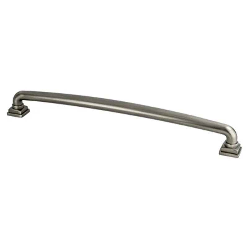 13" Traditional Appliance Pull in Vintage Nickel from Tailored Collection