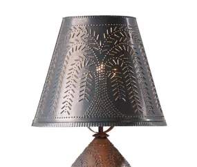 14-Inch Fireside Shade with Willow in Kettle Black