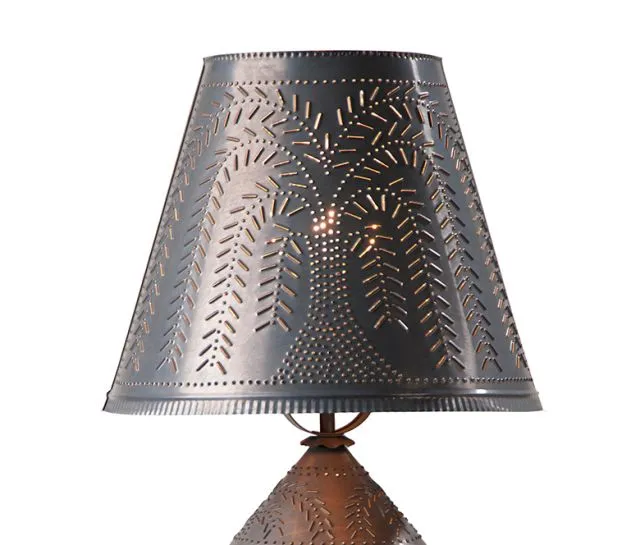 14-Inch Fireside Shade with Willow in Kettle Black