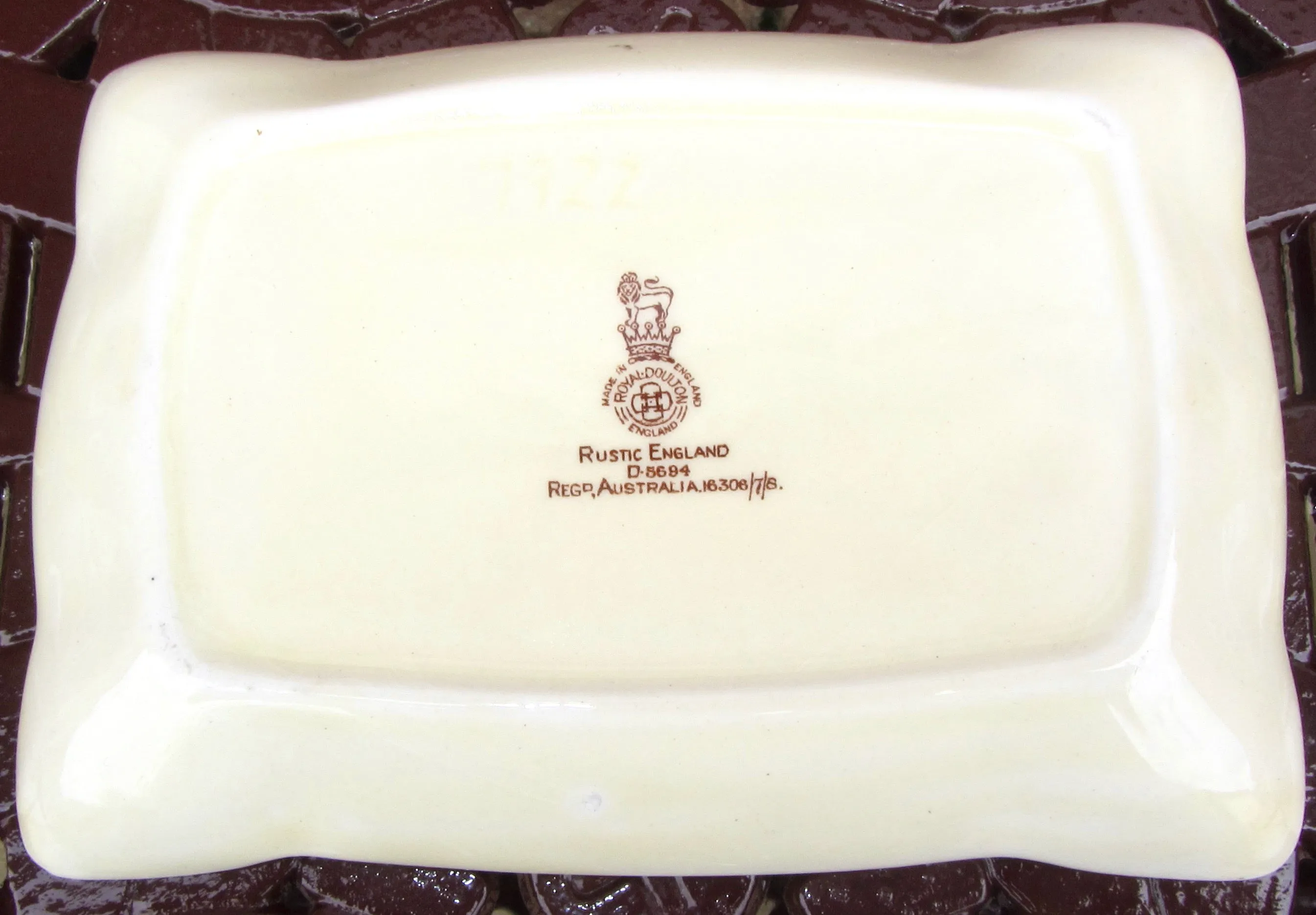 1936 Royal Doulton Rustic England Trinket Dish D5694