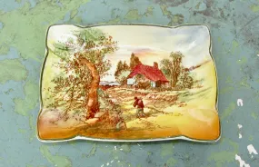 1936 Royal Doulton Rustic England Trinket Dish D5694