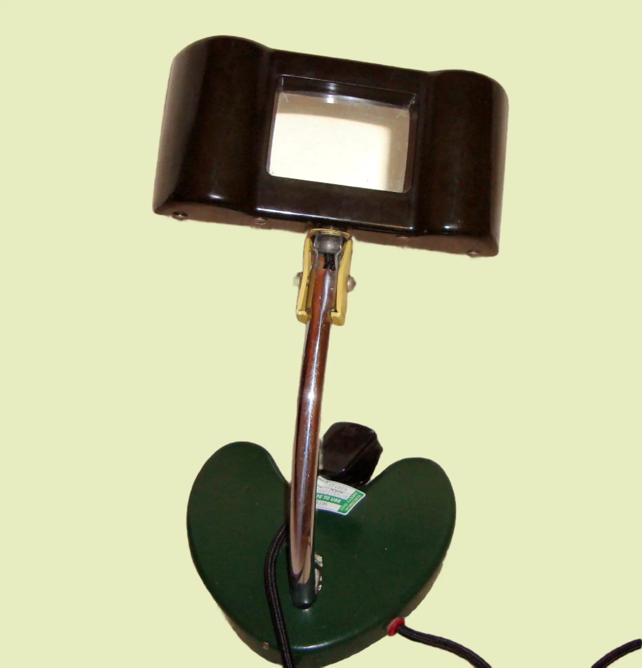1940s Magnifying Desk Lamp EDL Lens-Lite Hawk