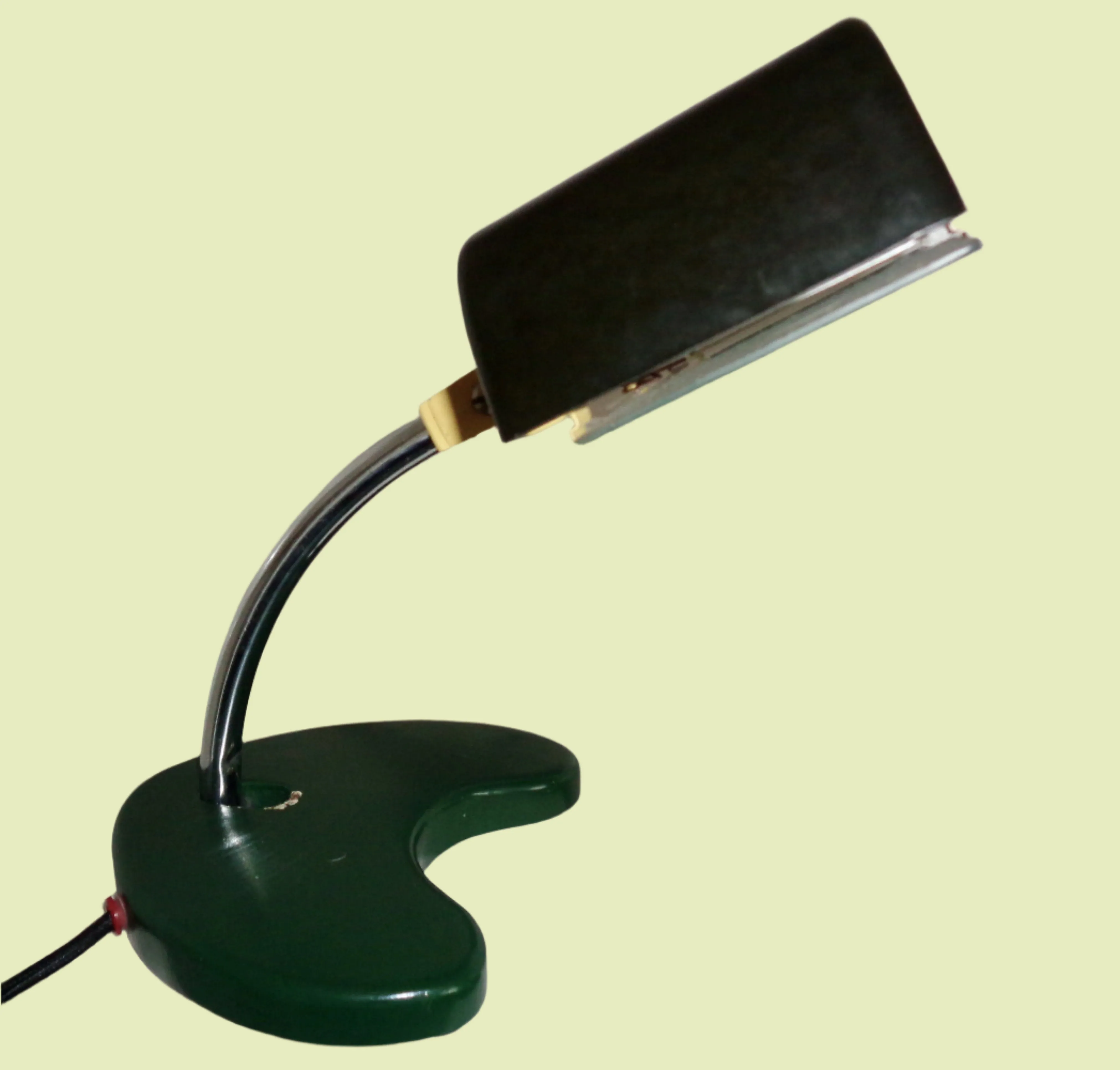 1940s Magnifying Desk Lamp EDL Lens-Lite Hawk