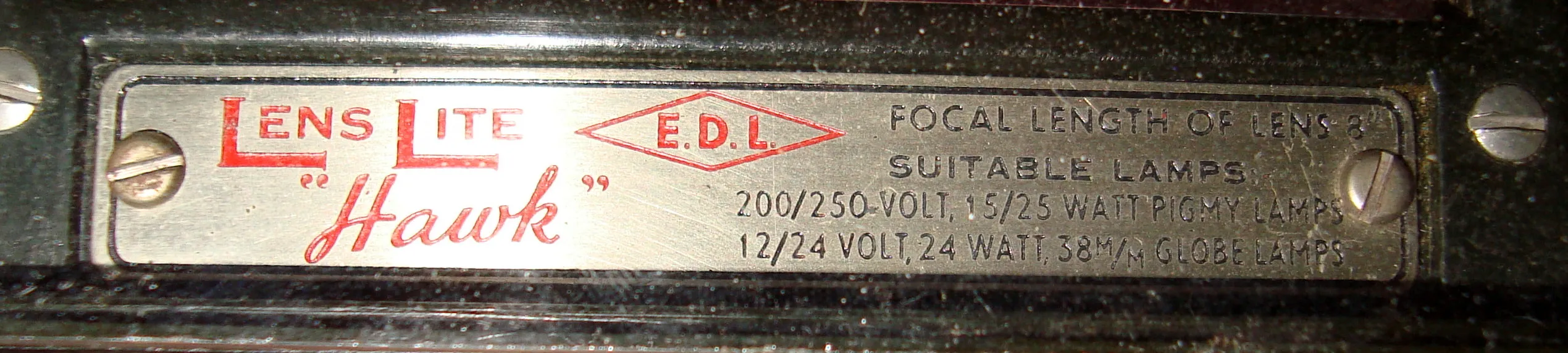 1940s Magnifying Desk Lamp EDL Lens-Lite Hawk