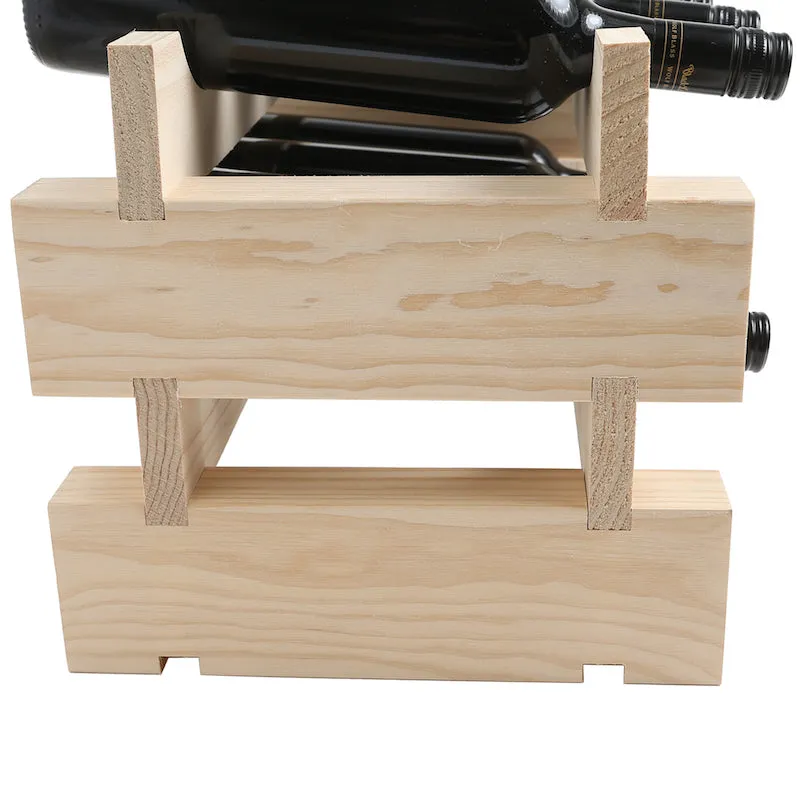 4 Bottles Wide - Modularack Wine Rack