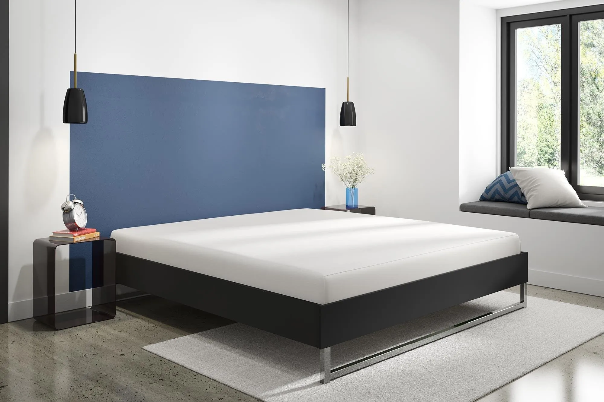 906005 UPC 029986547446 -Signature Sleep Memoir 8-Inch Memory Foam Mattress, King
