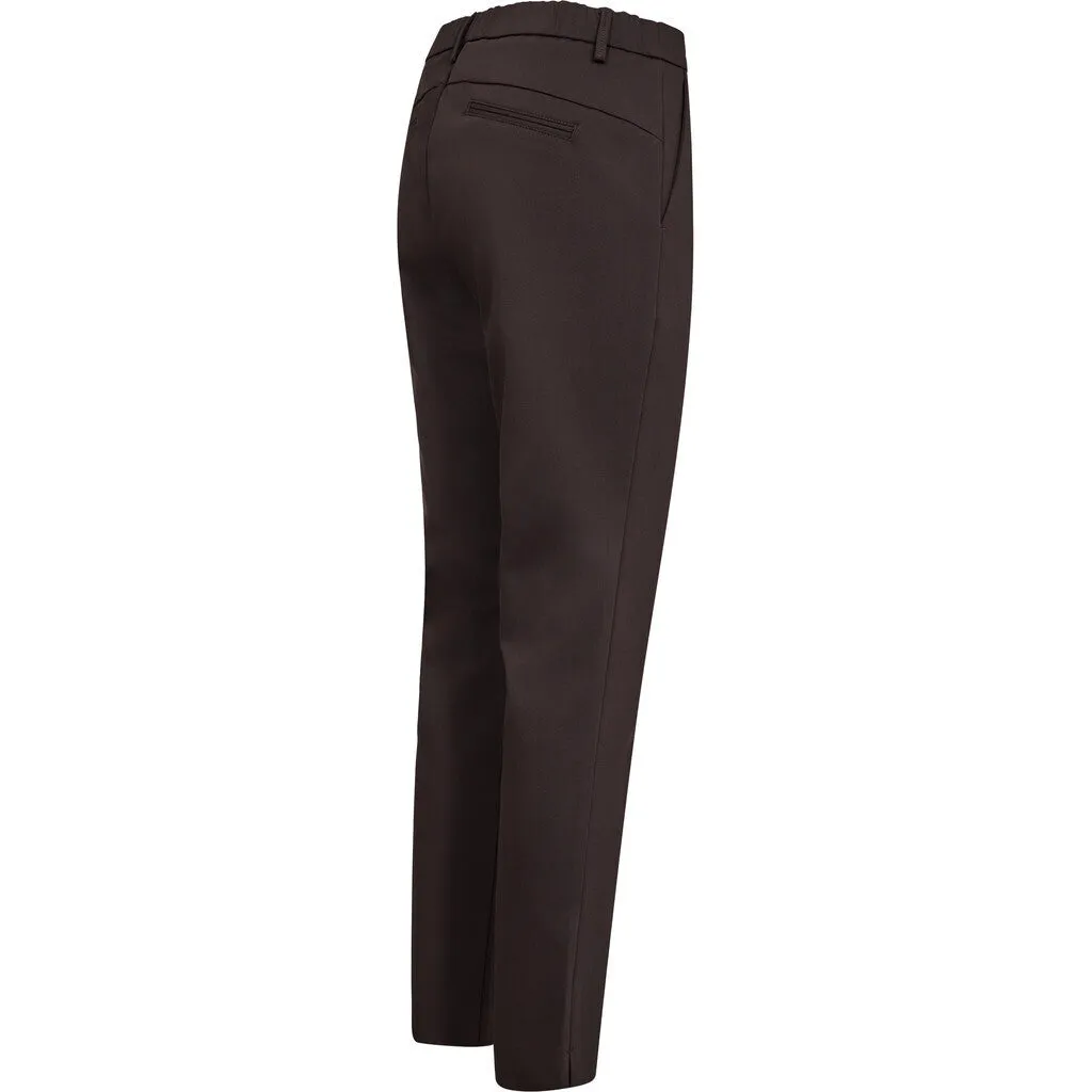 Alice MW Pant - Dark Toffee Brown