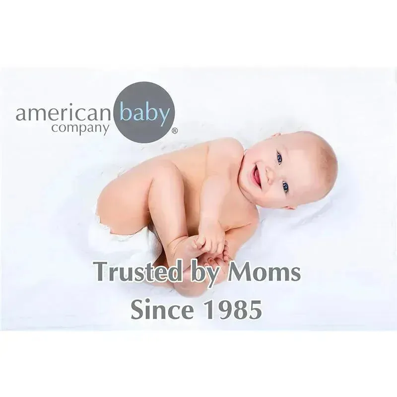 American Baby - Ultra Soft Microfiber Waterproof Fitted Pack N Play Playard Mattress Protector
