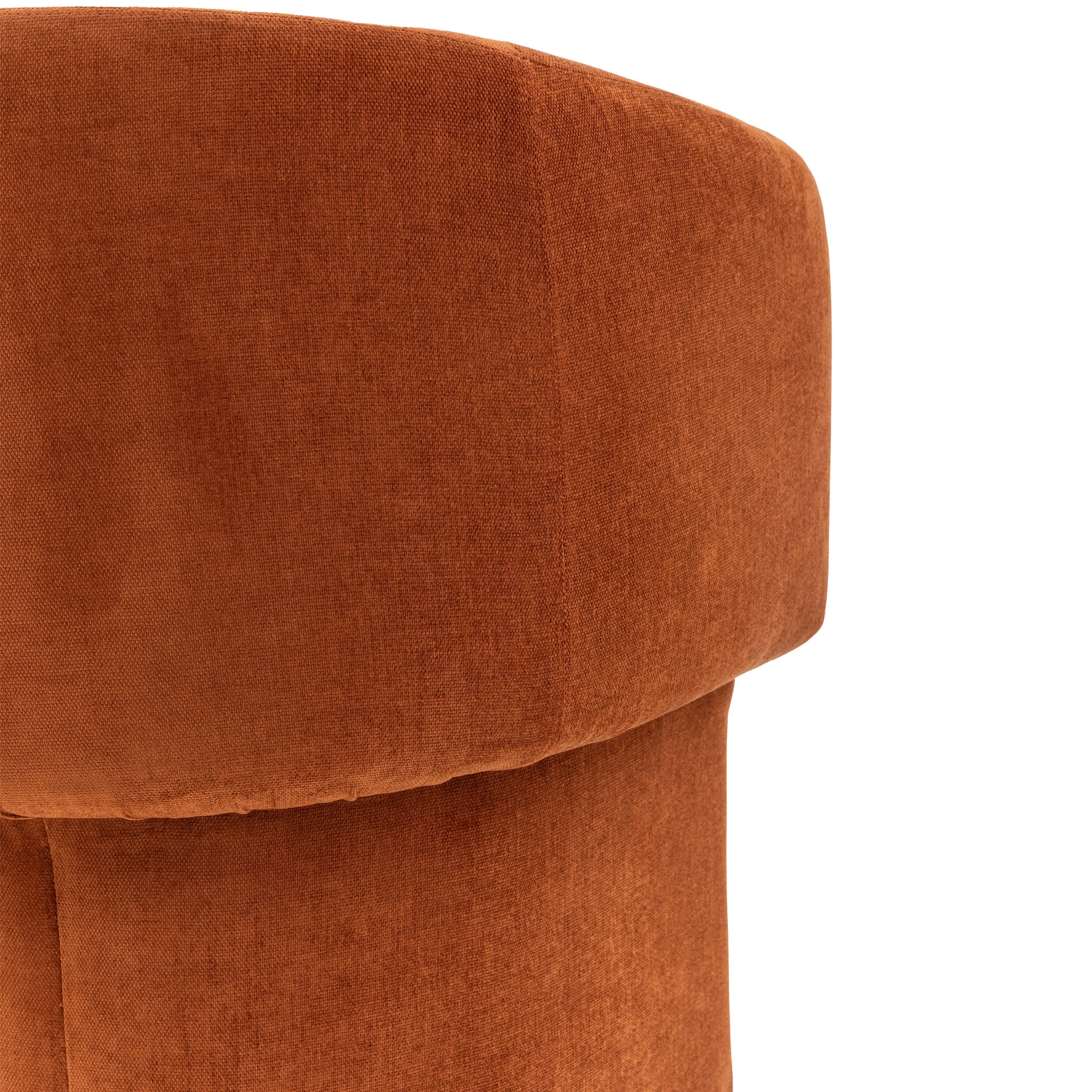 Amos Holm Dining Chair Rust
