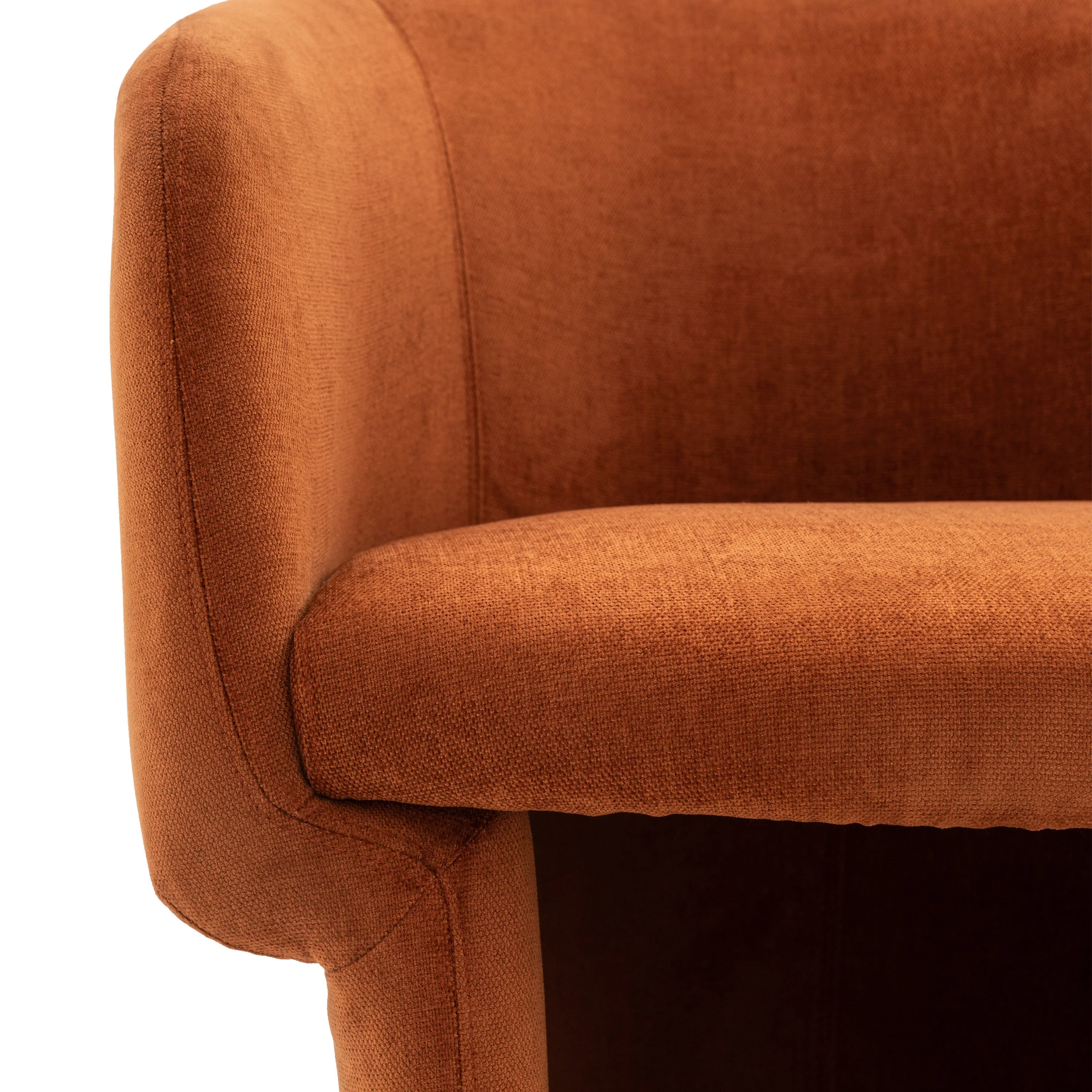 Amos Holm Dining Chair Rust