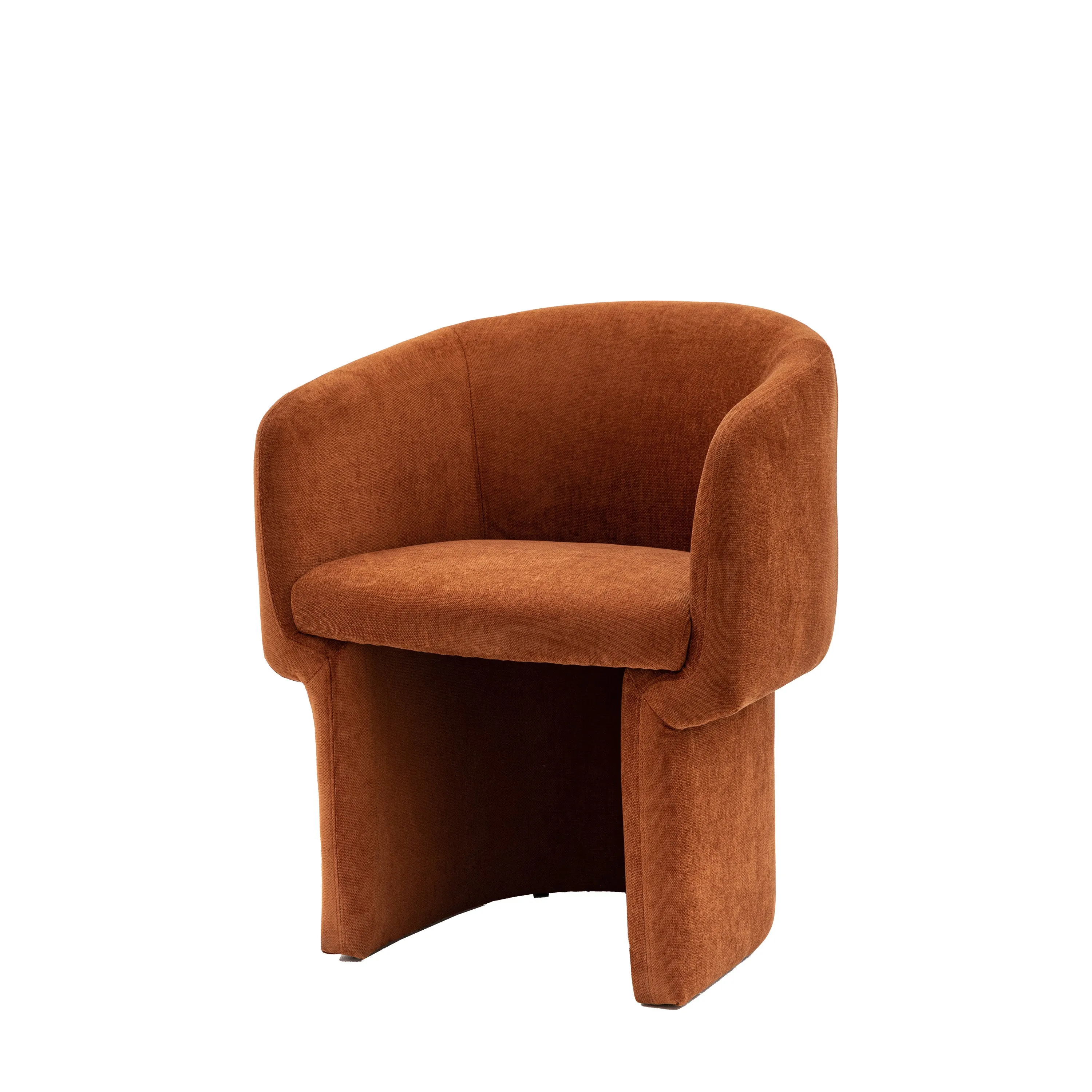 Amos Holm Dining Chair Rust