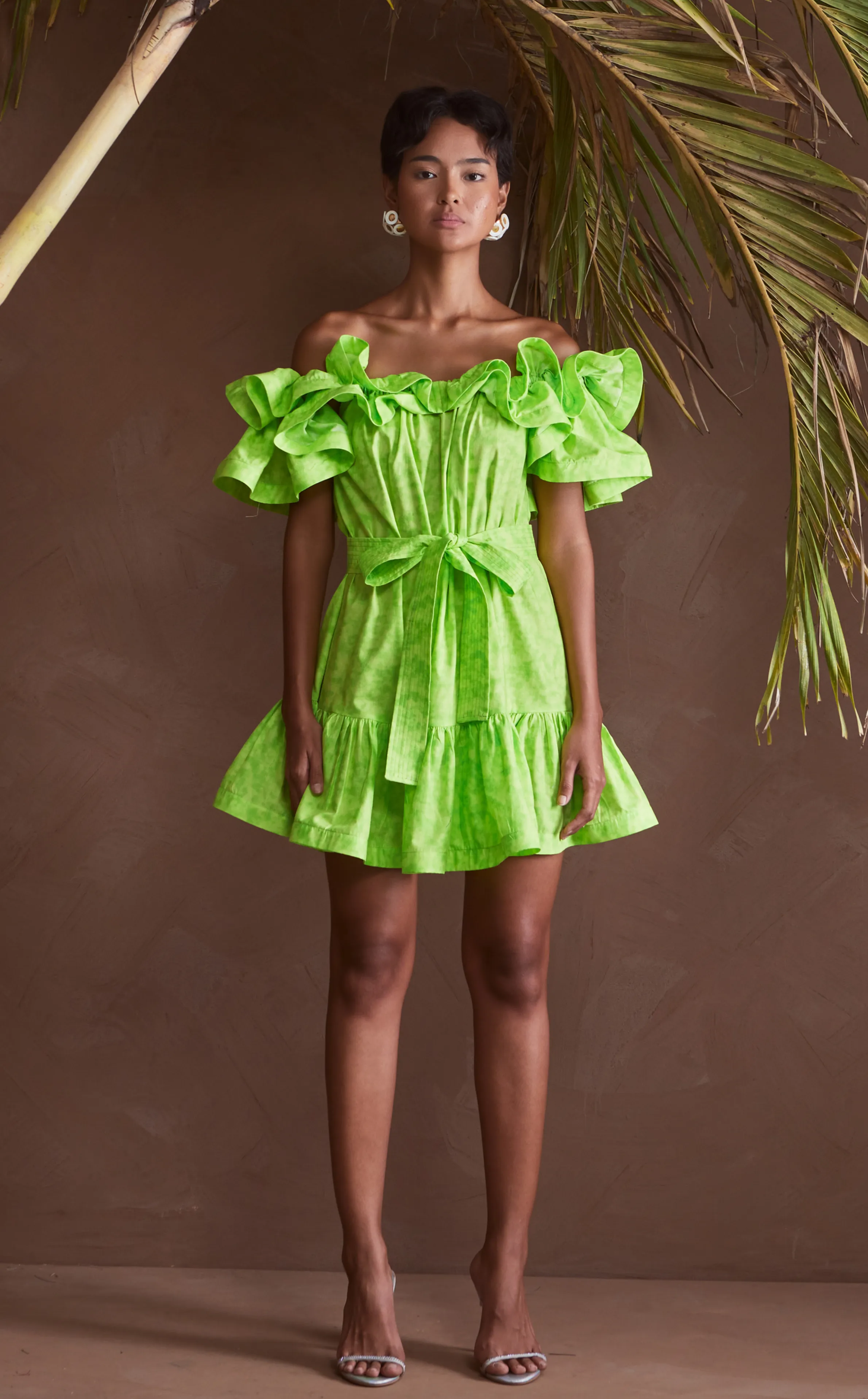 ANDORA DRESS - NEON TIE DYE