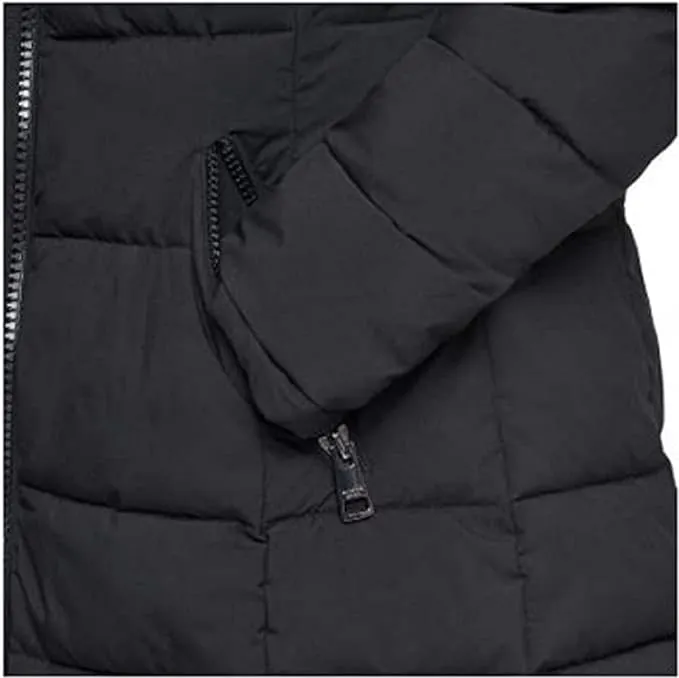 Andrew Marc Ladies' Long Stretch Parka Coat Fur Lined Hood Jacket