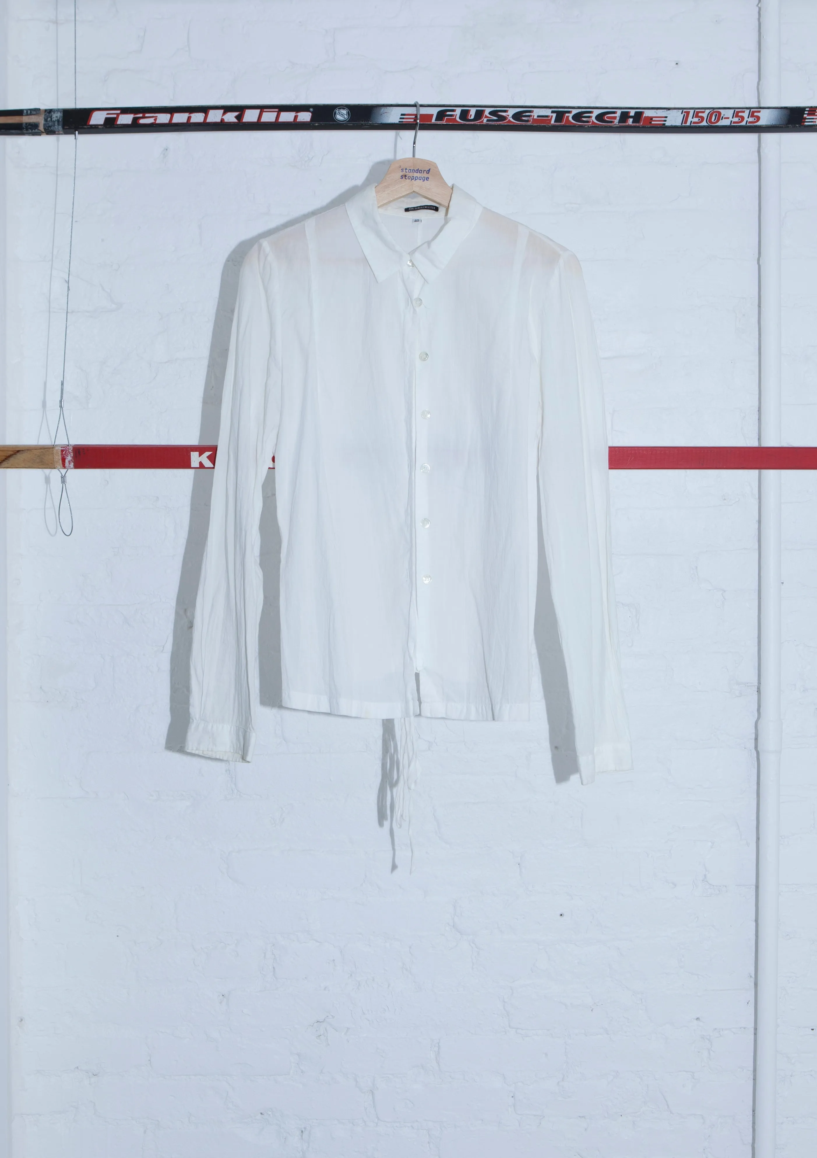 ANN DEMEULEMEESTER Pleated Cut Adjustable Waist Shirt
