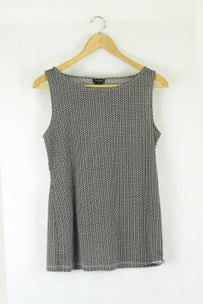 Anne Taylor Patterned Top XS