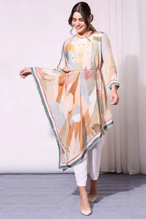 Asymmetric Tunic & Pant Co-Ord Set