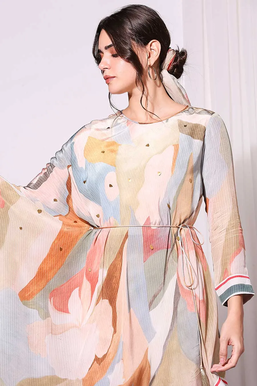 Asymmetric Tunic & Pant Co-Ord Set