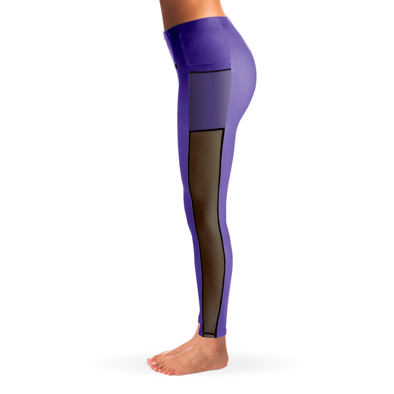 Athletic Apparatus Purple 2 BL V2 Mesh Pocket Legging