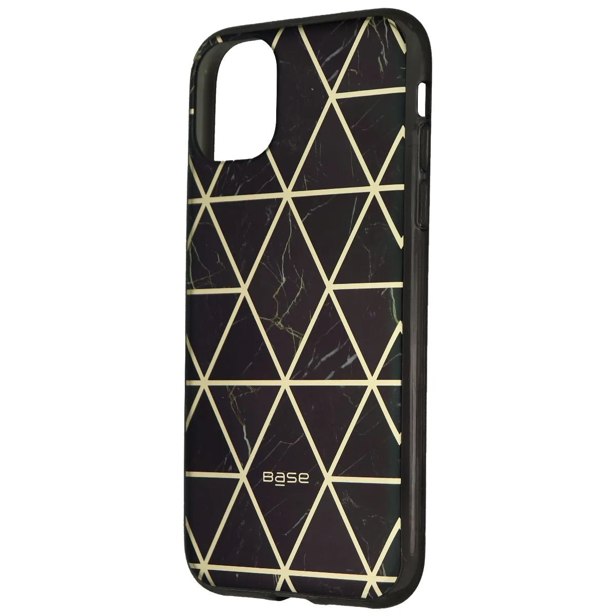 Base Marble Line Reinforced Bumper Case for Apple iPhone 11 Pro - Black Marble