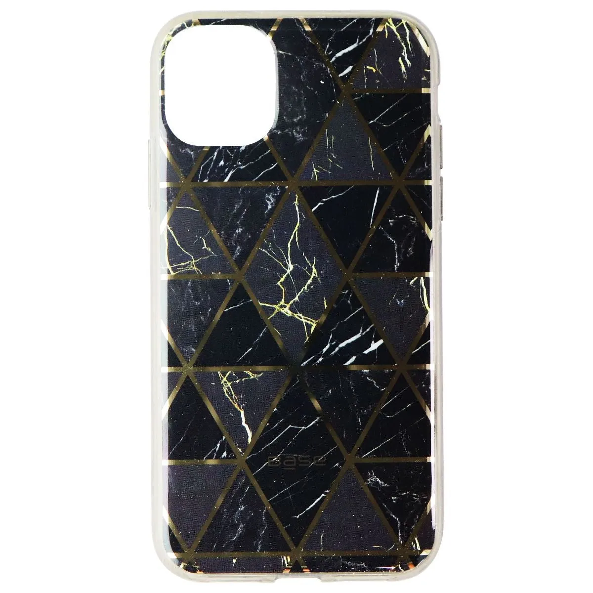 Base Marble Line Reinforced Bumper Case for Apple iPhone 11 Pro - Black Marble