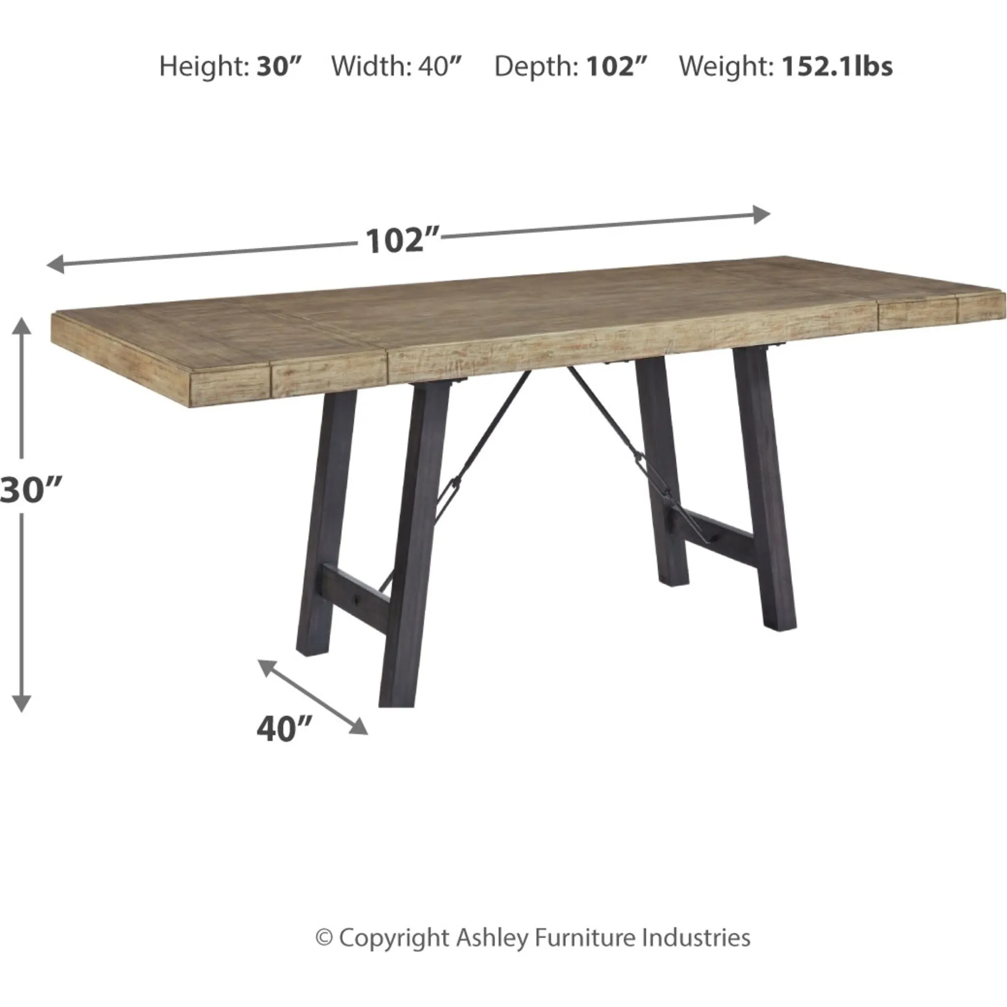 Baylow-Exclusive Dining Extension Table