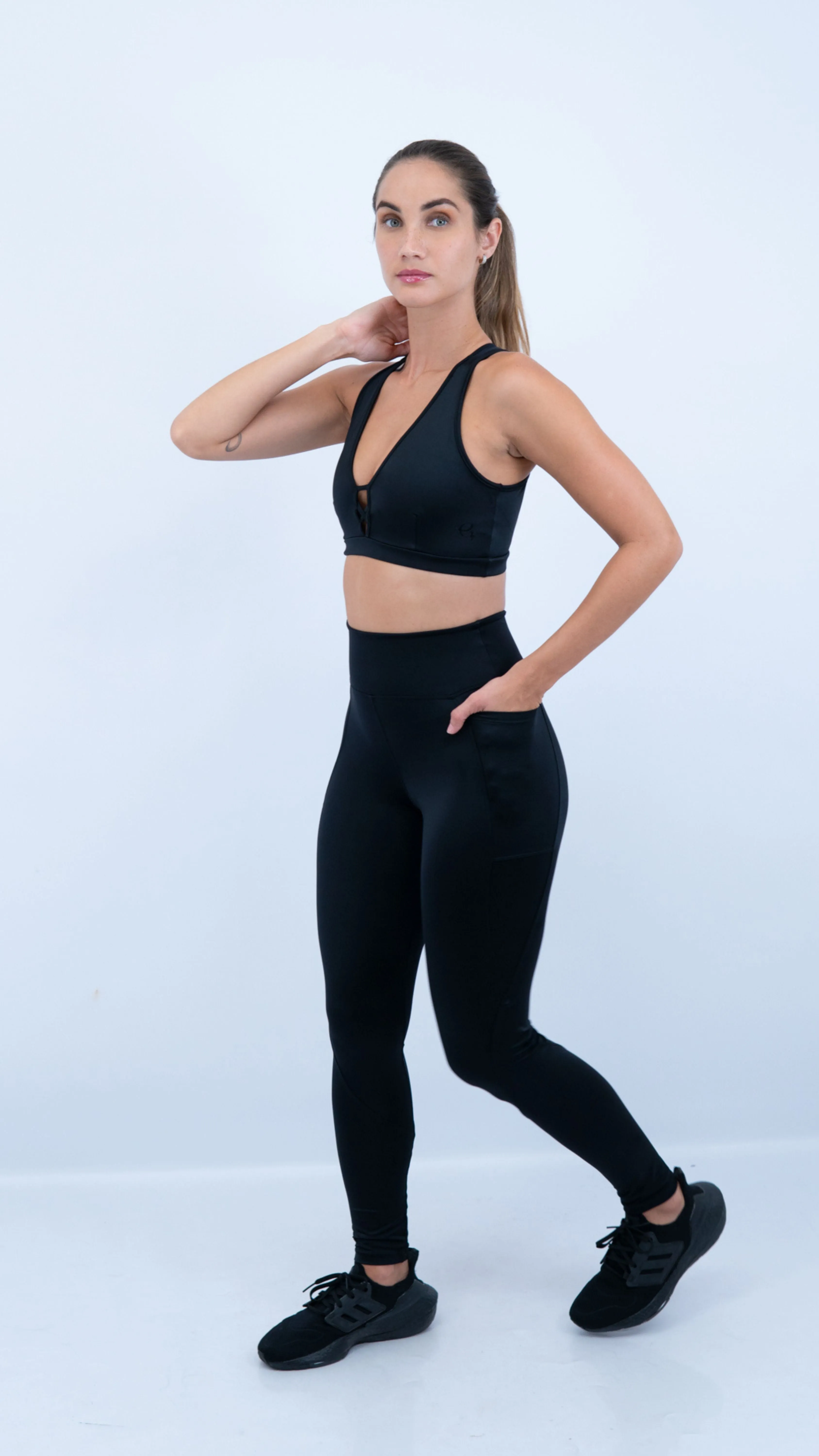 Black Feminine Legging