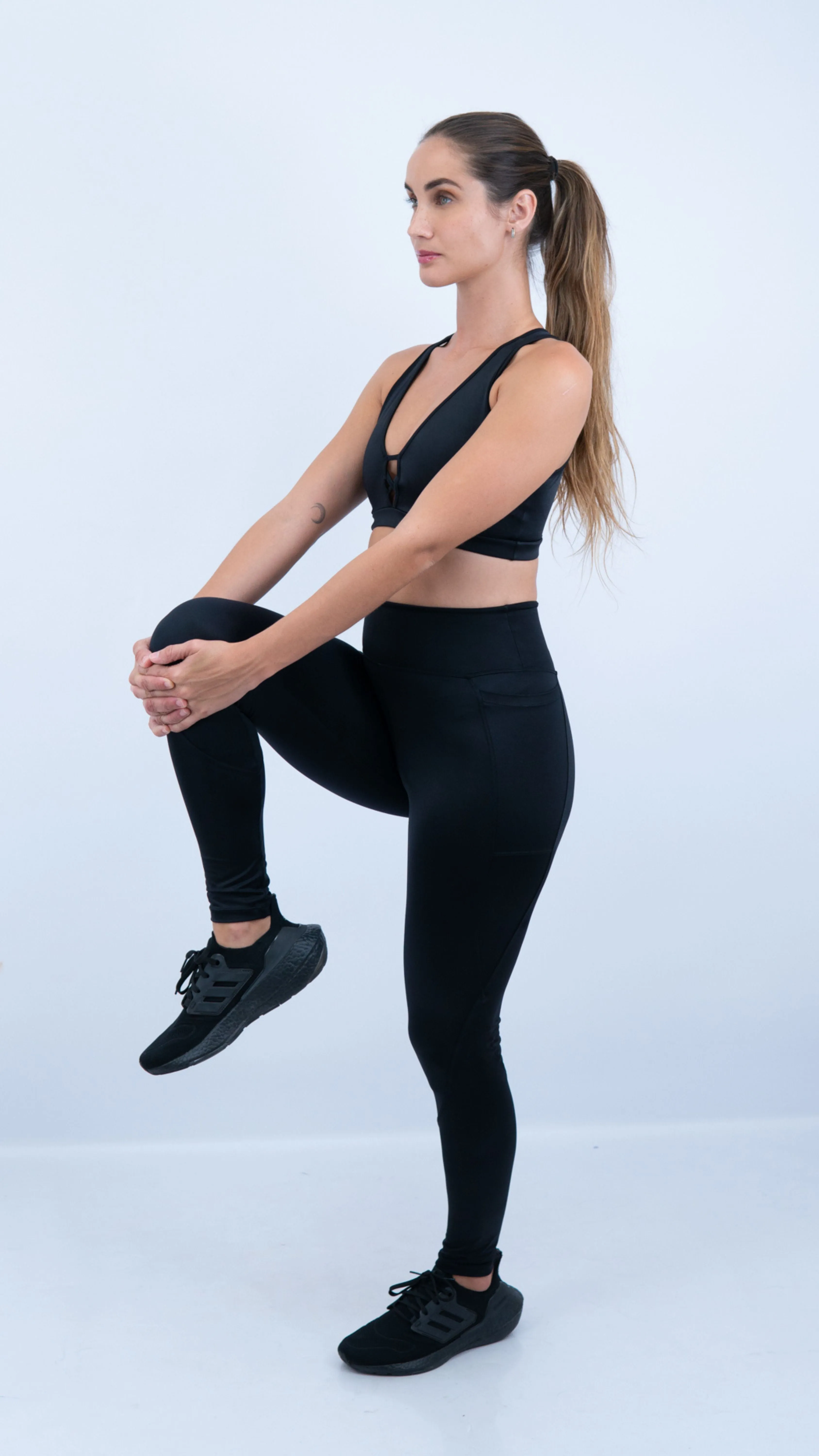 Black Feminine Legging