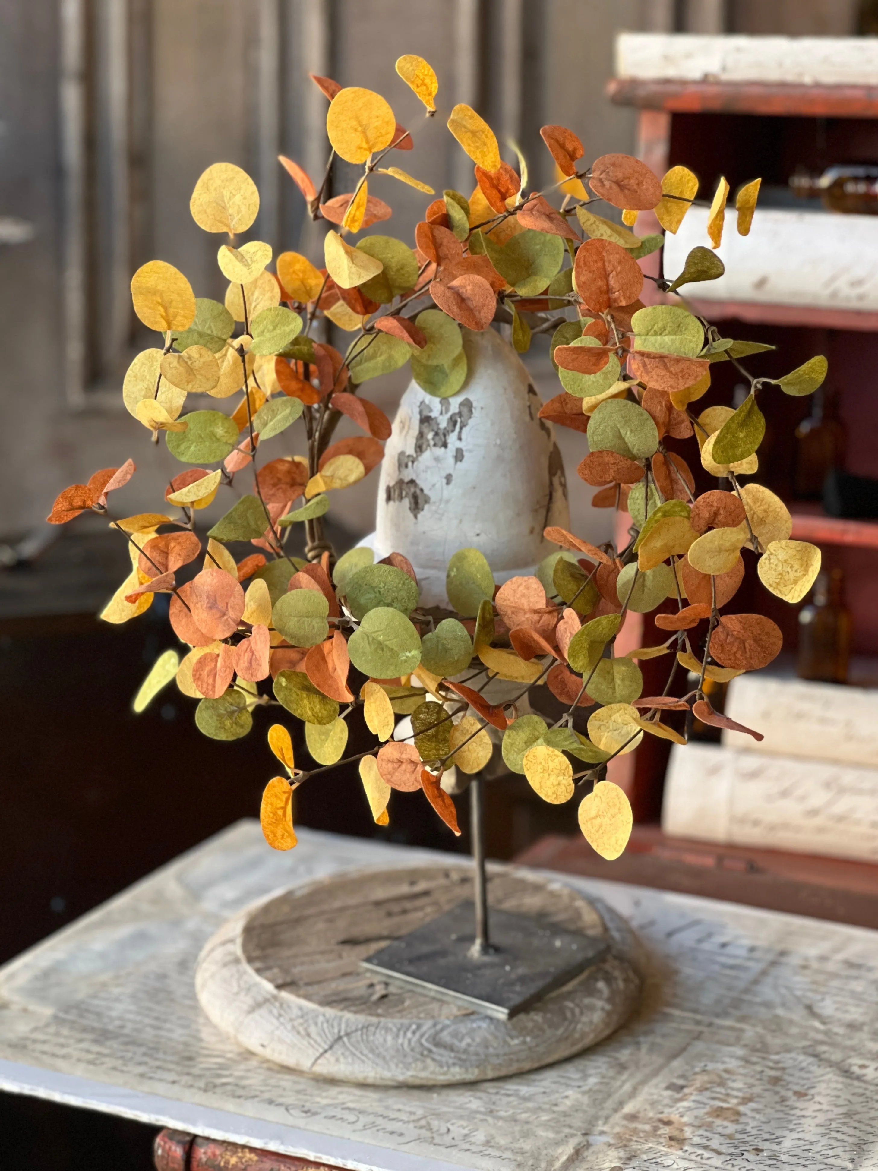 Carnival Eucalyptus Candle Ring | 15"