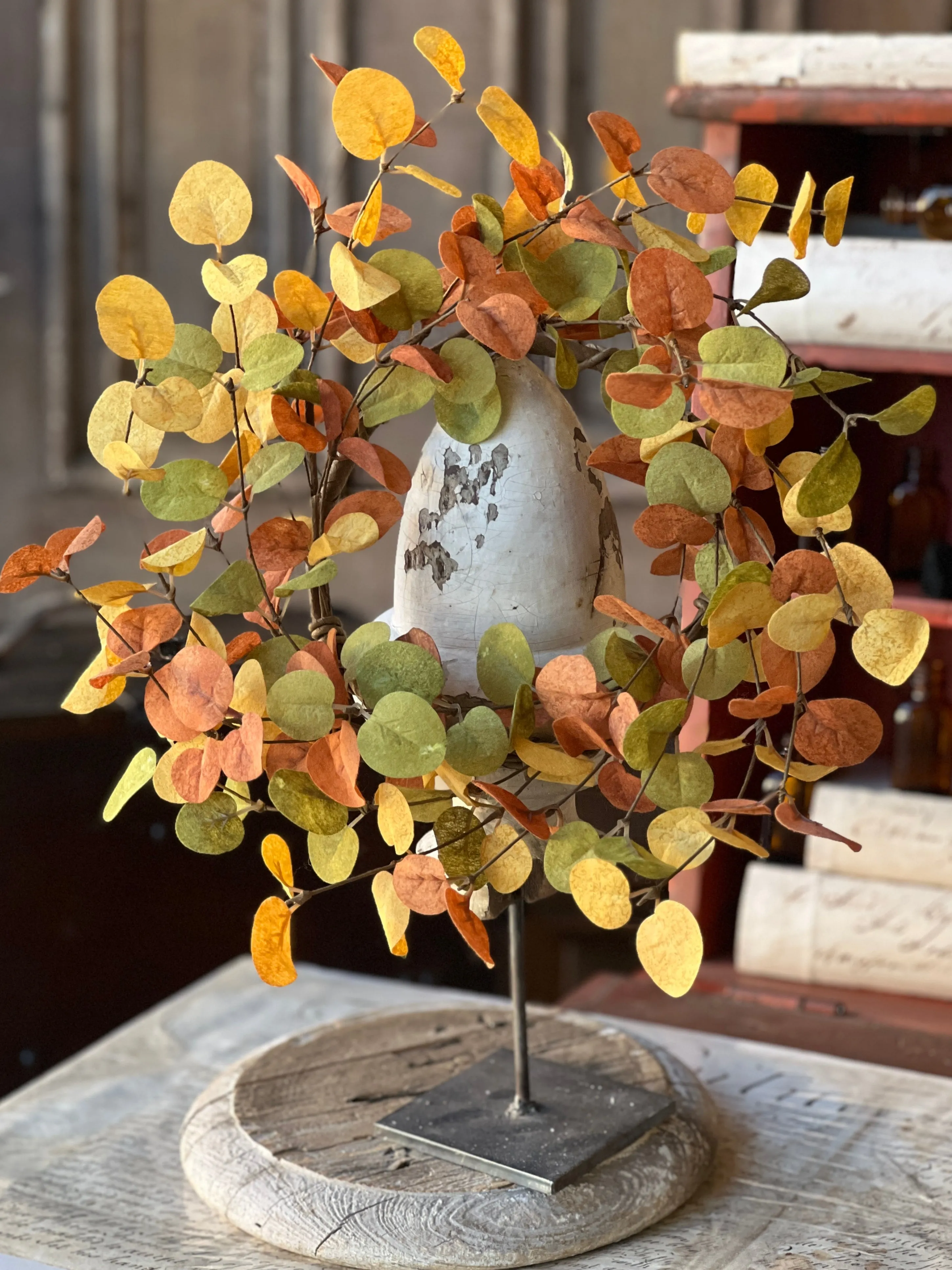 Carnival Eucalyptus Candle Ring | 15"