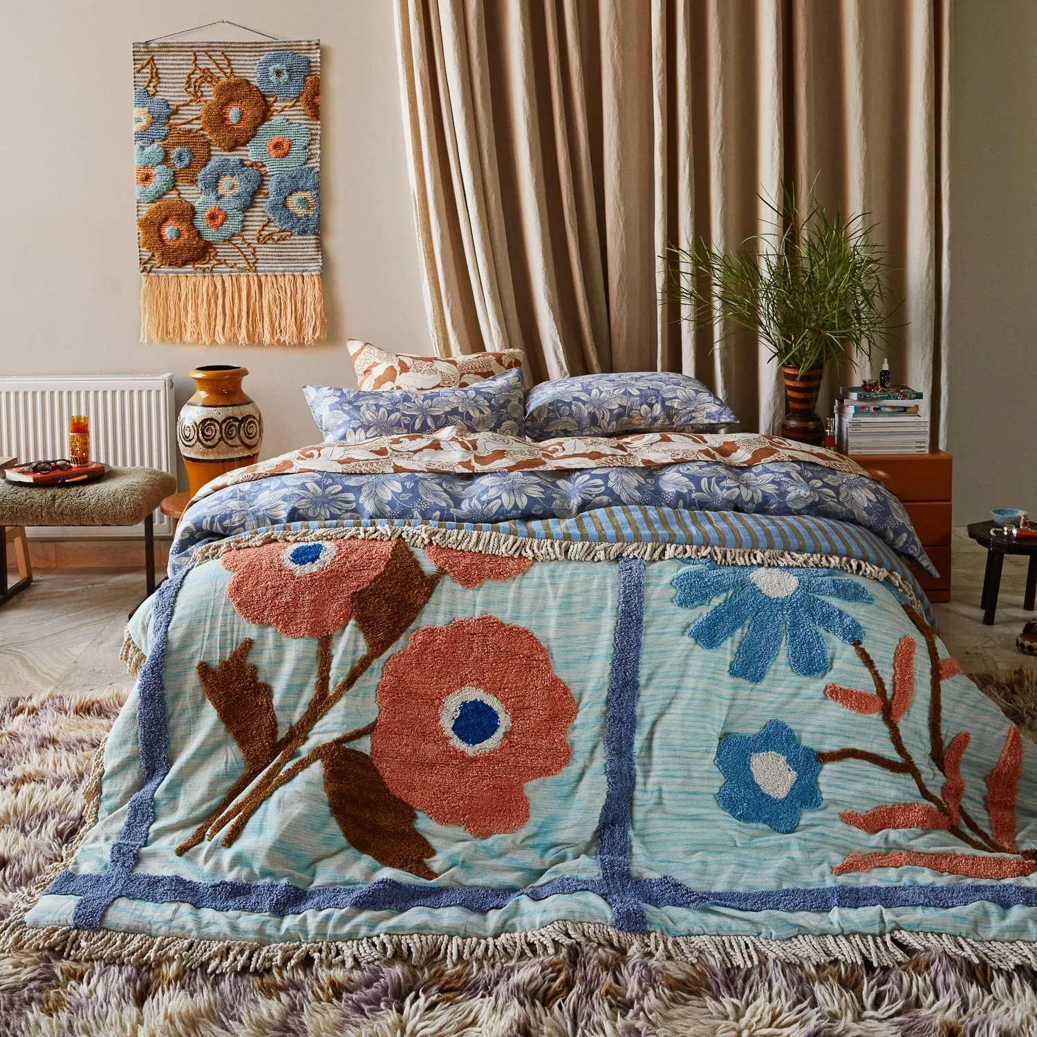Charita Tufted Bedcover
