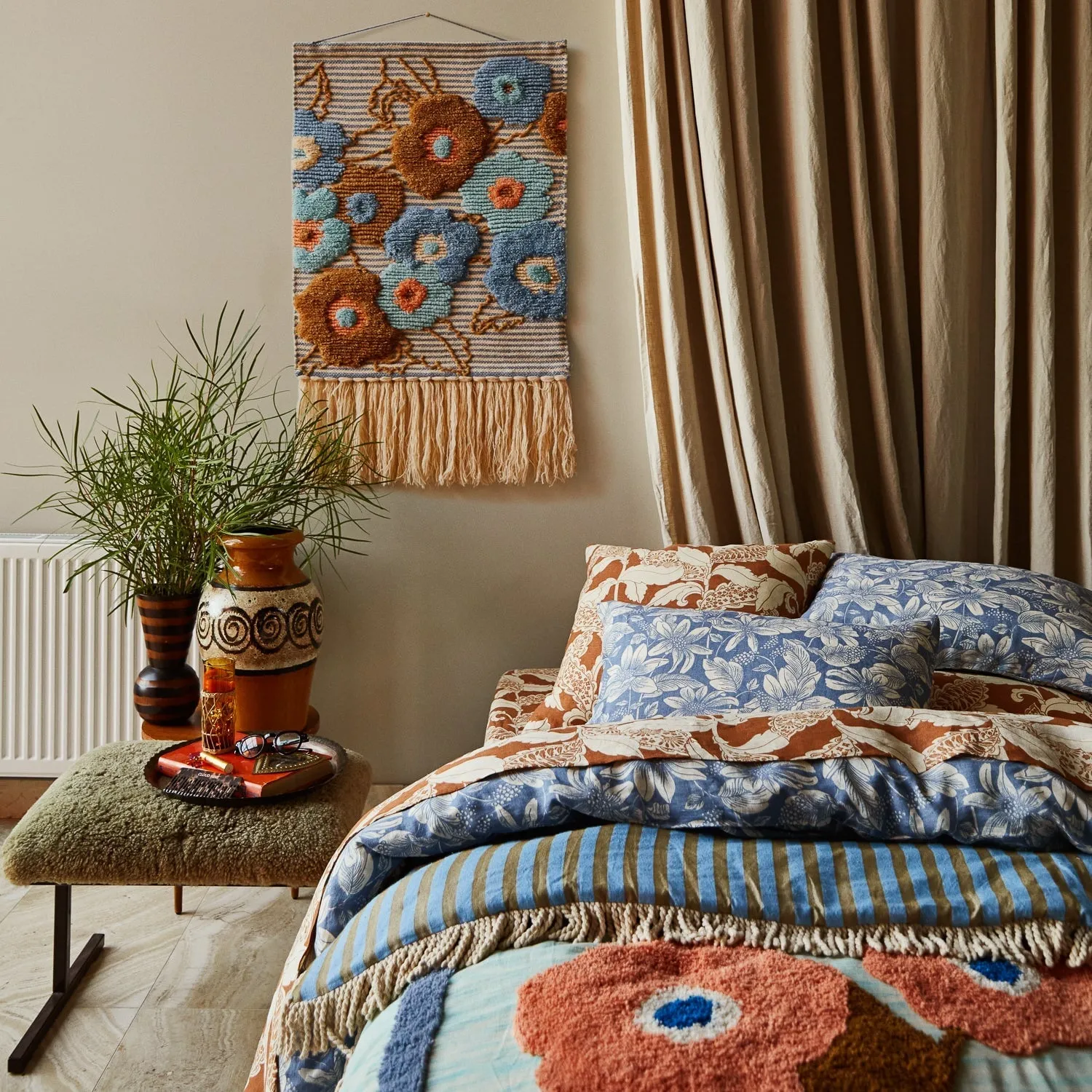 Charita Tufted Bedcover