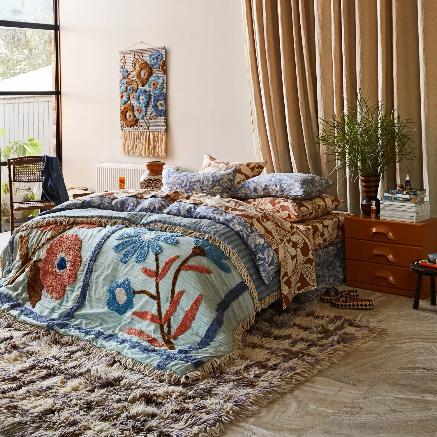 Charita Tufted Bedcover