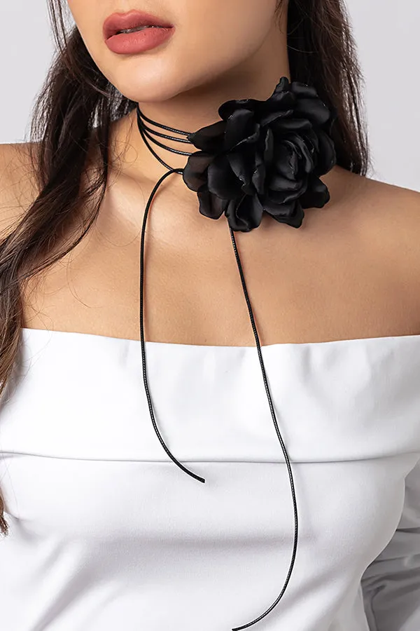 Chic Rose Multi-layer Strap Necklace