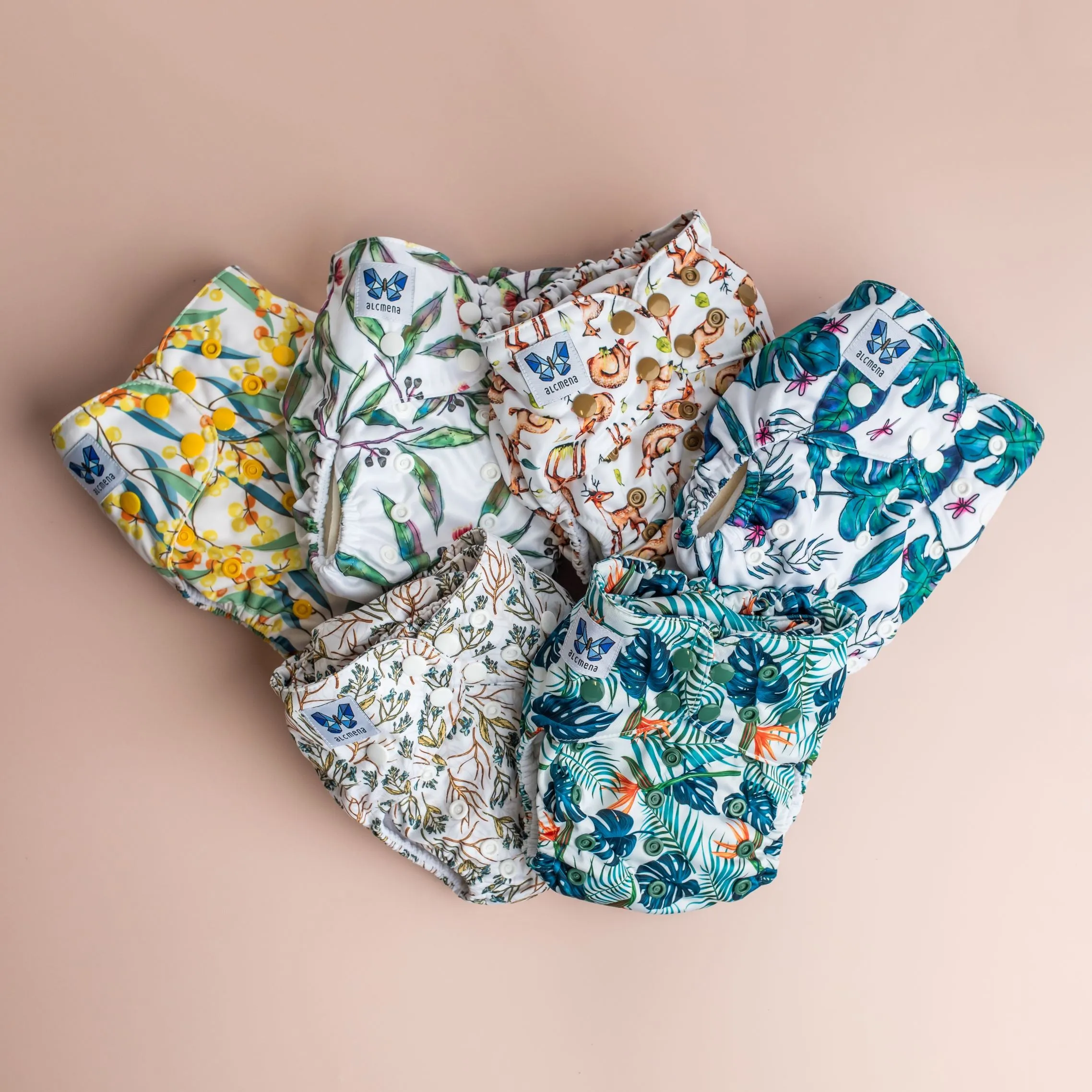 Classic Reusable Nappies | 6x Bundle