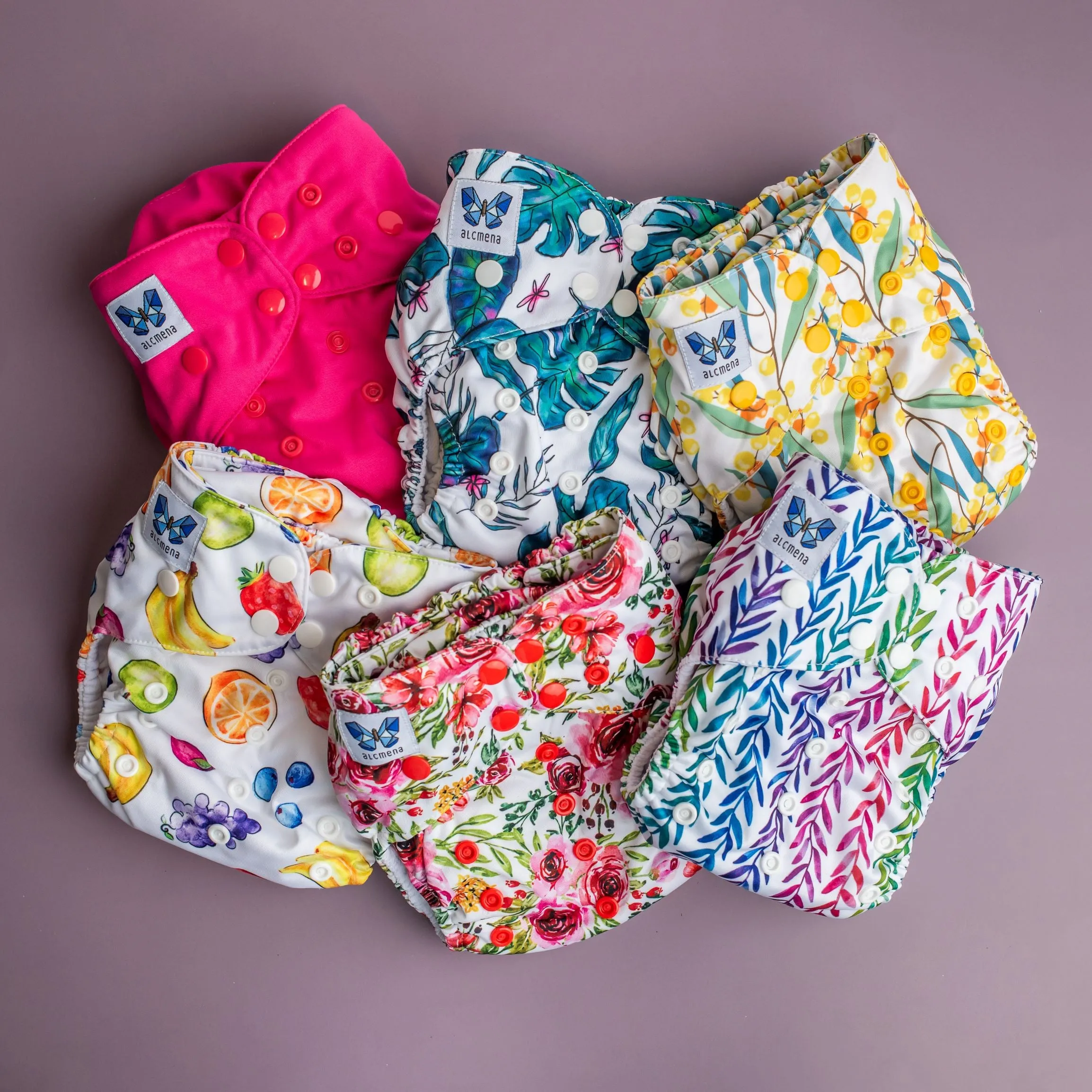 Classic Reusable Nappies | 6x Bundle