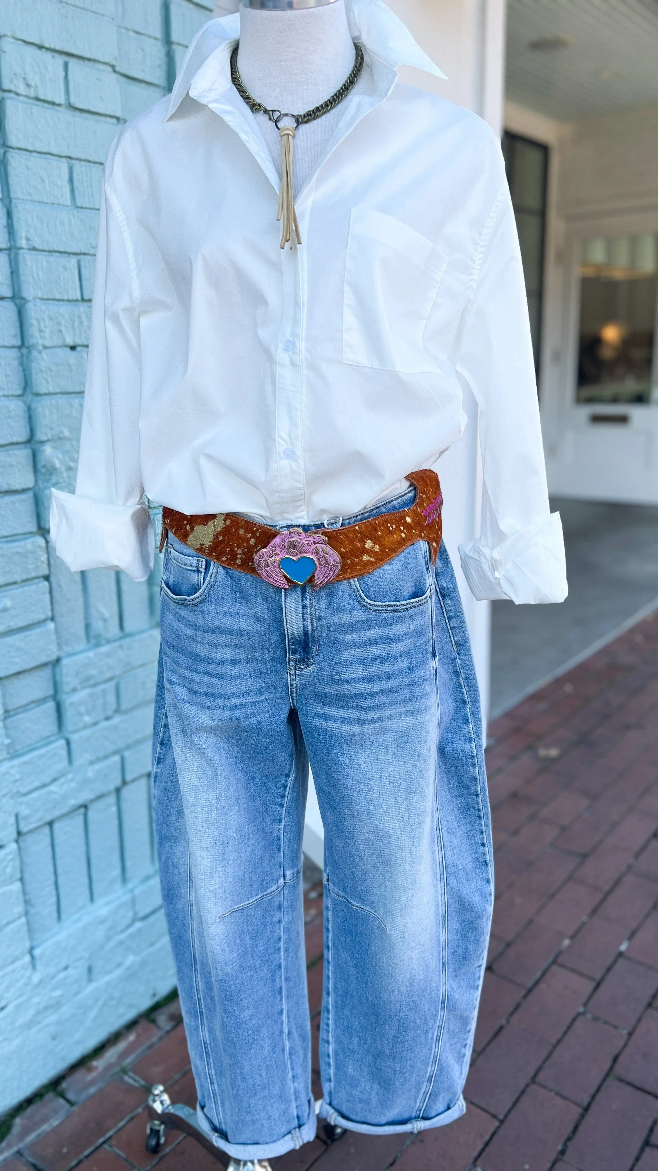 Classic White Button Down Shirt