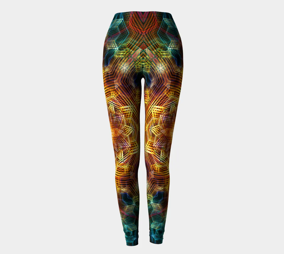 CLEAR HEXATRIP | LEGGINGS | YANTRART DESIGN