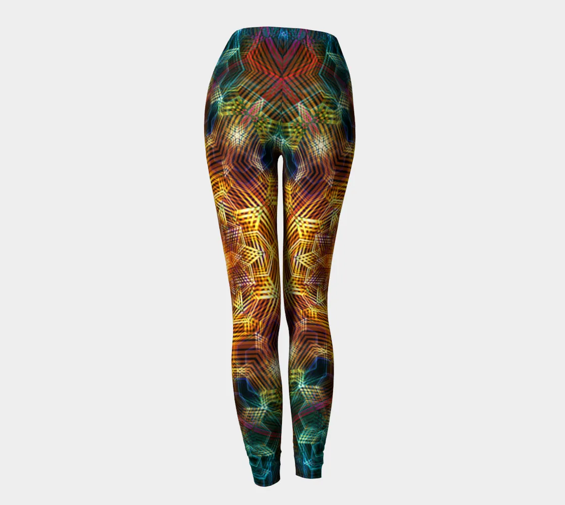 CLEAR HEXATRIP | LEGGINGS | YANTRART DESIGN
