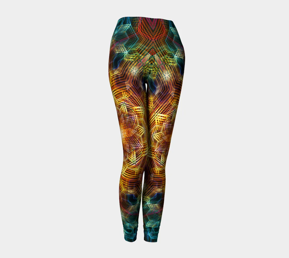 CLEAR HEXATRIP | LEGGINGS | YANTRART DESIGN
