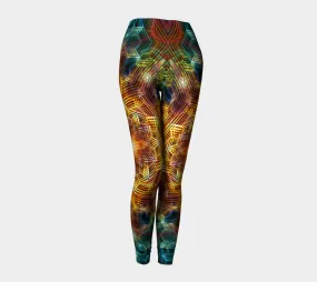 CLEAR HEXATRIP | LEGGINGS | YANTRART DESIGN