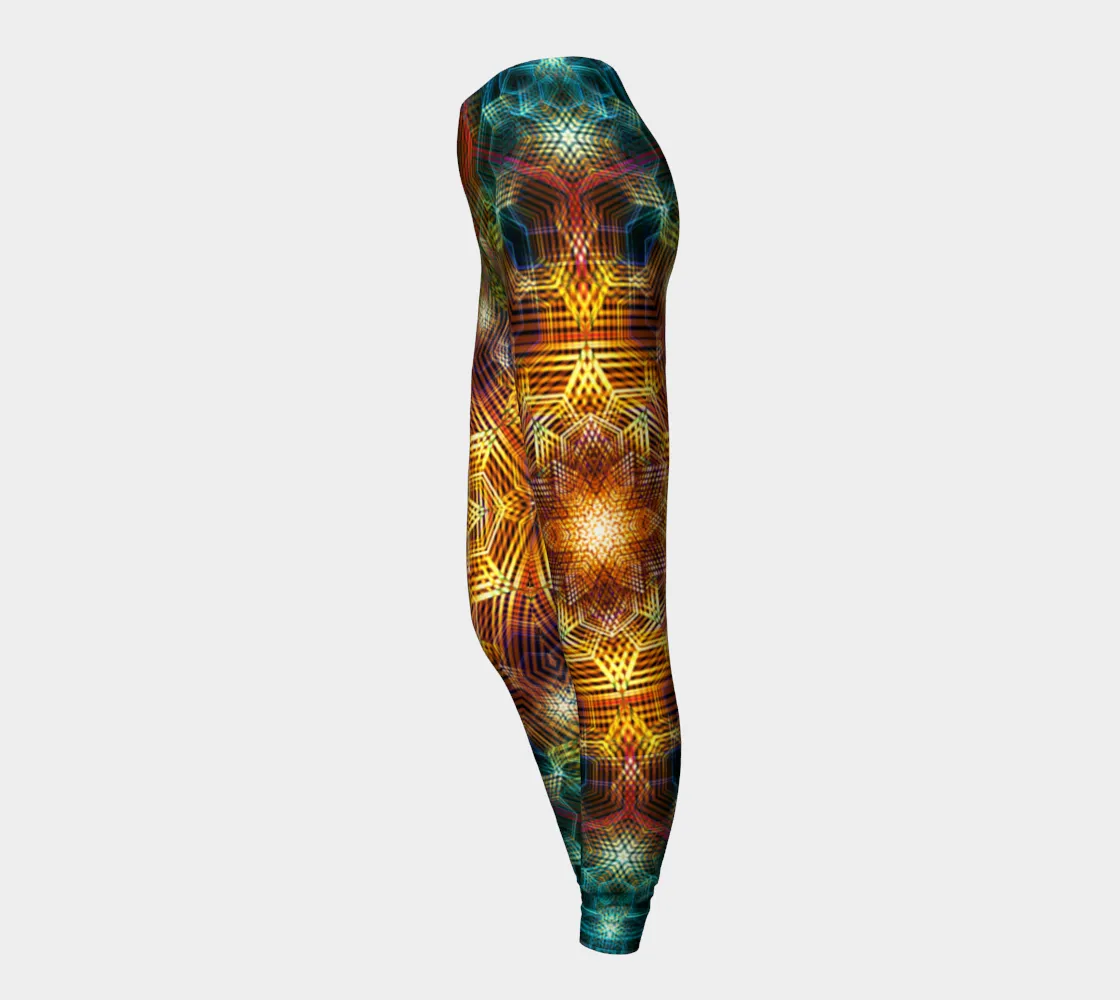 CLEAR HEXATRIP | LEGGINGS | YANTRART DESIGN