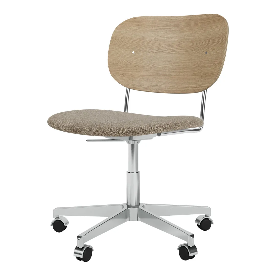 Co Office Chair - Seat Upholstered - Swivel Base w/ Castors