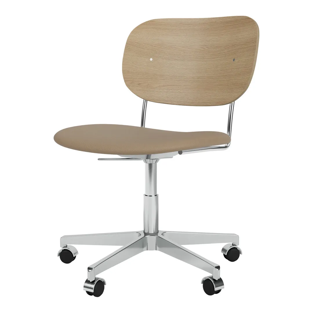 Co Office Chair - Seat Upholstered - Swivel Base w/ Castors