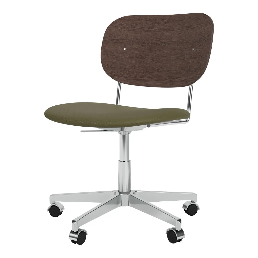 Co Office Chair - Seat Upholstered - Swivel Base w/ Castors