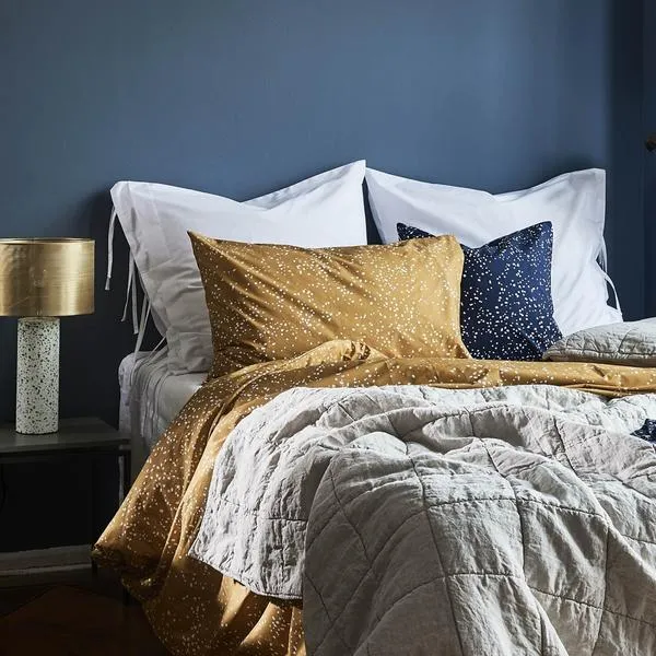 Connemara Bedding [Dark blue/White]