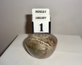 Cornish Serpentine Perpetual Day Desk Calendar