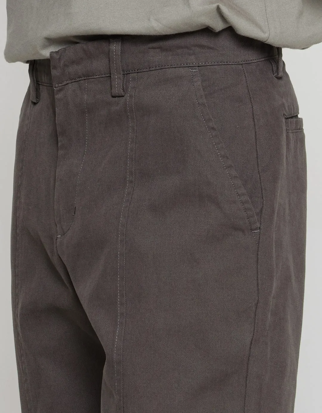 Details Long Pants Fashion Dobby With Pleats