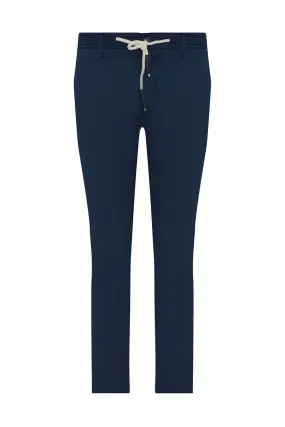 Dynamic Fit 5 Pocket Jogger Cotton Navy Casual Pants